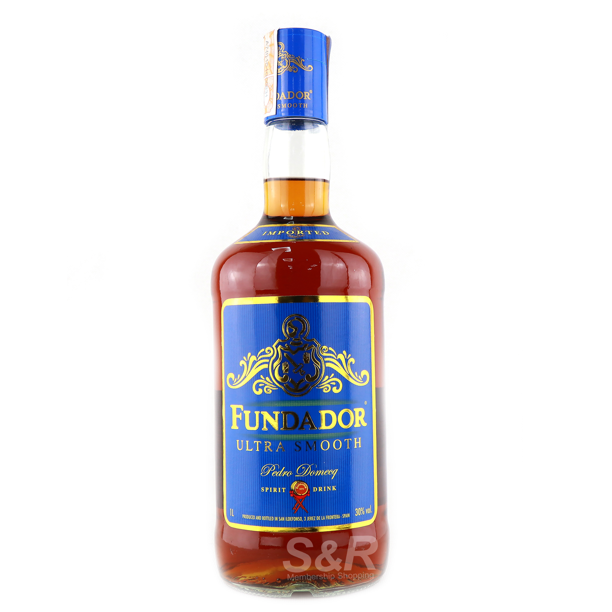 Fundador Ultra Smooth Brandy 1L Fundador Ultra Smooth Brandy 1L